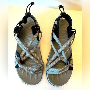 Megnya Comfort river hiking water proof adj strap sandals lightweight Sz7.5 NWOB